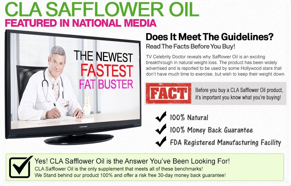 cla safflower oil reviews
