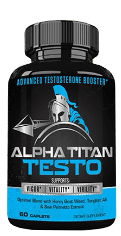 alpha titan testo bottle