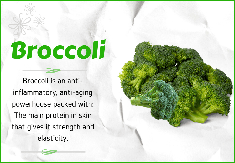 Broccoli for anti aging